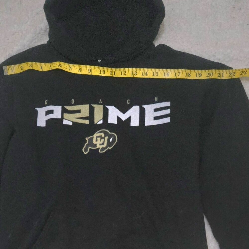 Colorado Buffaloes Men's Coach Prime Heavy Blend Pullover Hoodie Deion Sanders View 3